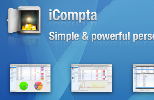 ICompta  personal finance application for Mac OS X